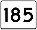 MA Route 185.svg