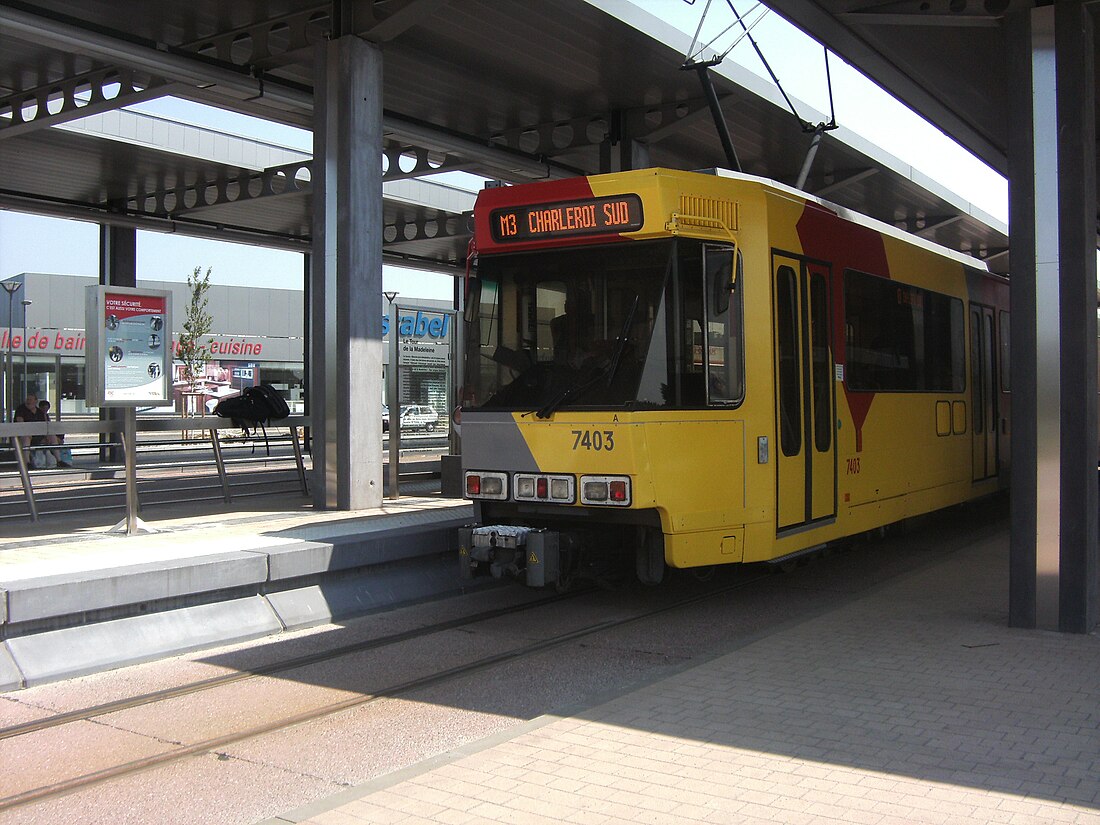 Ligne M3 du métro léger de Charleroi