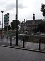 La mairie de Pantin prèsdu Canal de l'Ourcq.