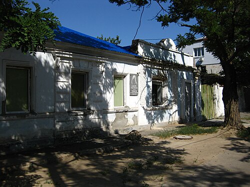 Makarov's birthplace in Mykolaiv