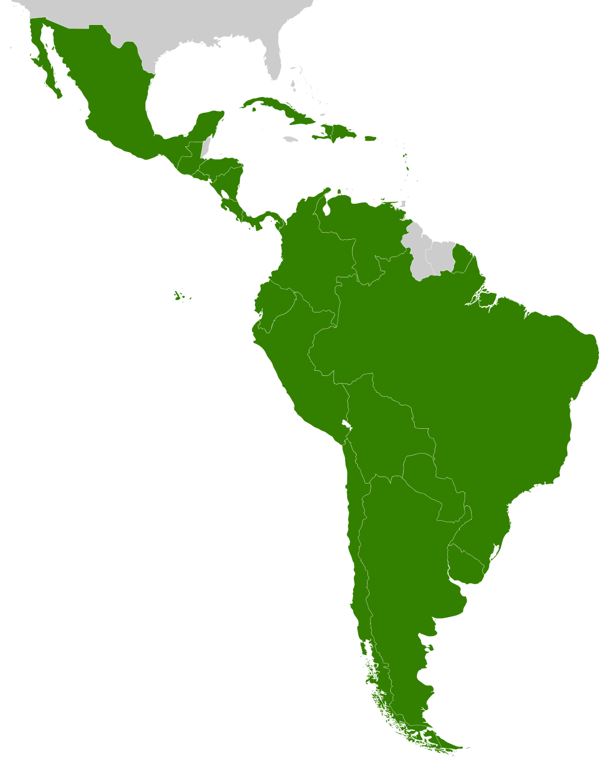 Latin America Map Png File:Map Latin America.svg   Wikimedia Commons