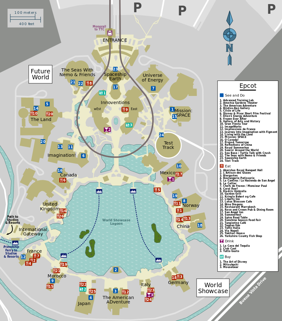 Download File:Map - Walt Disney World - Epcot - park.svg ...