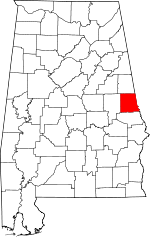 Map of Alabama highlighting Chambers County.svg
