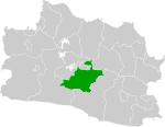 Map of West Java highlighting Bandung Regency.svg