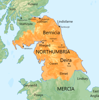 Kingdom of Northumbria Medieval kingdom of the Angles