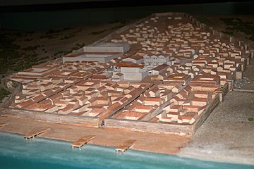 Maquette de la cité romaine