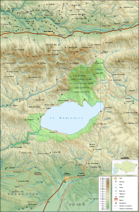 Sarymsaqty mountain range north of Lake Markakol