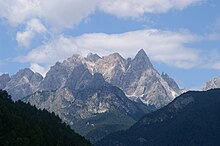 Le Marmarole dal Lago di Centro Cadore