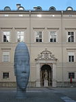 Marmorkopf „Awilda“ von Jaume Plensa