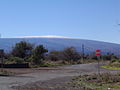 Karla kaplı Mauna Loa