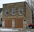 The w:Mazomanie Town Hall in downtown w:Mazomanie, Wisconsin. It is listed on the National Register of Historic Places. Template:Commonist