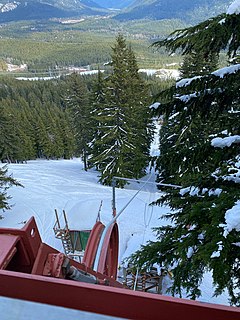 Meany Lodge Ski area in Washington, United States