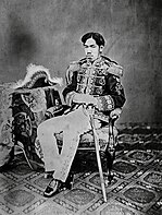 洋装した明治天皇（1873年）