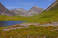 * Nomination Midtiskartinden summit seen from Midtiskaret gorge --Frankemann 17:50, 1 September 2018 (UTC) * Promotion Looks OK, if a bit soft ... but why ISO 400 here? --Peulle 18:21, 1 September 2018 (UTC)