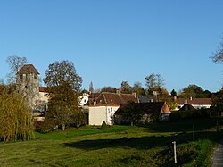 Skyline of Milhac-d'Auberoche