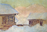 Houses in the Snow Monet w1405.jpg