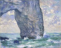 The Manneport, seen from below Monet w833.jpg