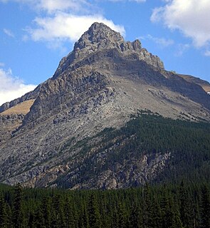 Mount Weed Mountain in Banff NP, Alberta, Canada