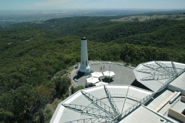 Mount Lofty looking over the Adelaide Plains.