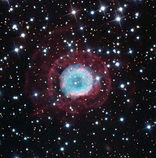 <span class="mw-page-title-main">NGC 2438</span> Planetary nebula in the constellation Puppis