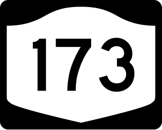 <span class="mw-page-title-main">New York State Route 173</span> Highway in New York