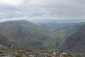 Nant Ffrancon o'r Glyder Fach