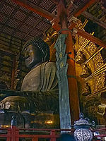 Stor Buddha fra Nara-perioden ved Tōdai-ji.