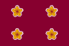 Naval Standard of the Vice Minister of Defense of Japan.svg