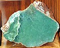 Nephrite jade (Precambrian; Rawlins area, Wyoming, USA) (24670081006).jpg