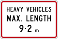 (R5-8) Maximum Length for Heavy Vehicles