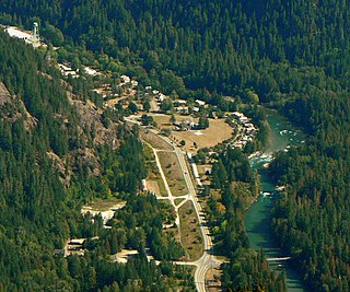 <span class="mw-page-title-main">Newhalem, Washington</span> Unincorporated community in Washington, United States