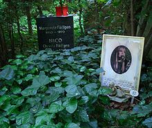 Nico's grave in Berlin