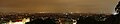 English: Nigh panorama of Paris as seen from Montmarte Polski: Nocna panorama Paryża widzianego z Montmarte
