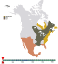 Thumbnail for File:Non-Native American Nations Control over N America 1750-2008 SMIL.svg