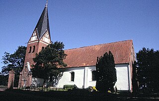 Aventoft Place in Schleswig-Holstein, Germany