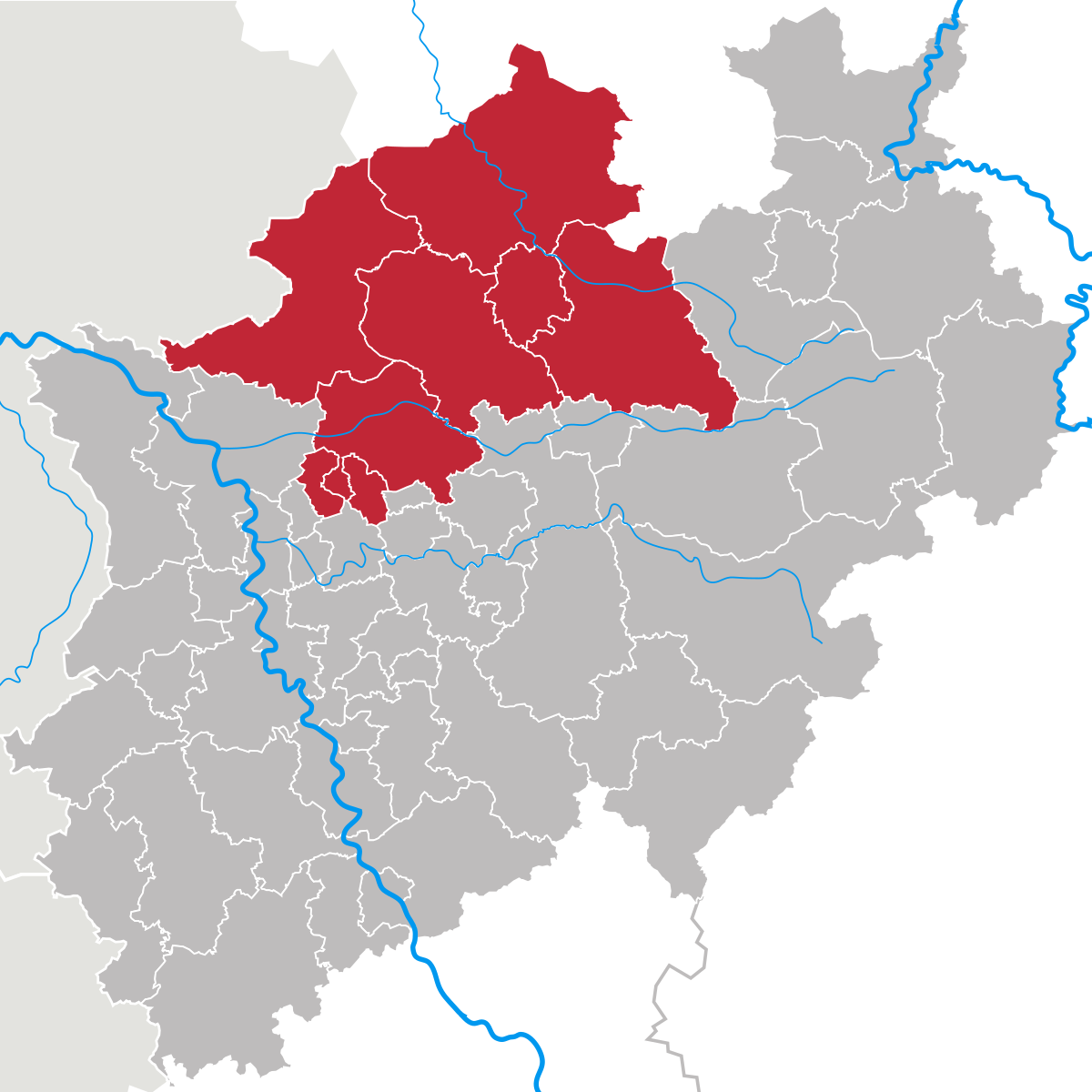 wrijving Gentleman vriendelijk account Münster (region) - Wikipedia