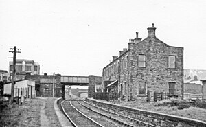 Northward at former Workington Central station, May 1951.jpg
