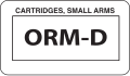 Same as the ORM-D, but specifically for firearm ammunition, that can travel by air.