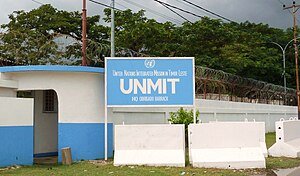 Integrierte Mission Der Vereinten Nationen In Timor-Leste: Organisation