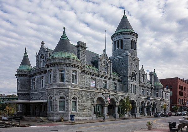 Image: Old Post Office Augusta Maine 2013