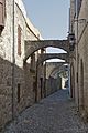 563) Ruelle dans la vieille ville de Rhodes, Grèce. 31 mai 2011