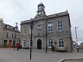 <span class="mw-page-title-main">Oldmeldrum Town Hall</span> Municipal building in Oldmeldrum, Scotland