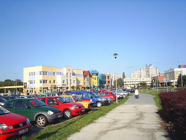 Downtown of Lutyně