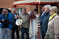 De paardenprocessie aan de kapel (foto: Rudy Boon)