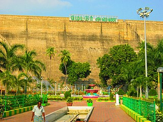 Mettur Dam dam in Tamil Nadu, India