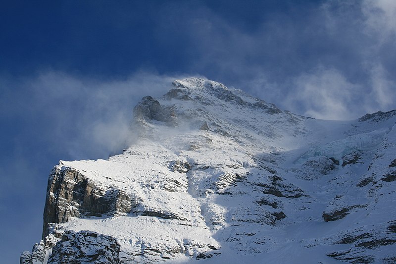 File:Peak of Eiger. January 2009 - panoramio.jpg