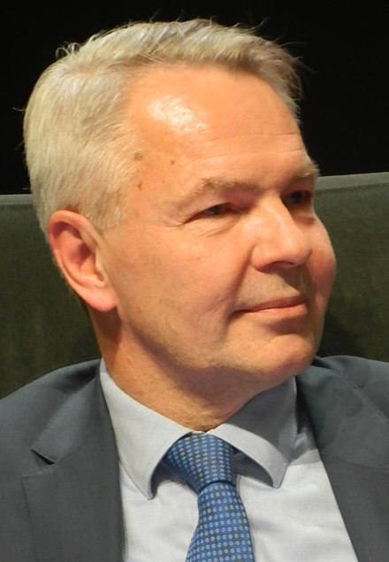 The 2012 presidential candidate for Green League, Pekka Haavisto, reprised his candidacy.