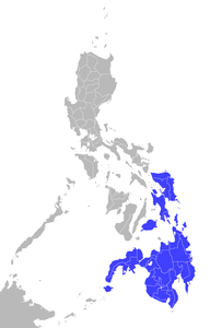 Philippine Tarsier geodistrib.png