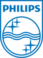 Logo (blason) de Philips de mars 2008 à novembre 2013.