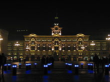 Rathaus auf der Piazza dell’Unità d’Italia